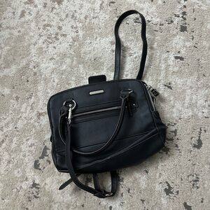 Dana Buchman Black Leather Purse